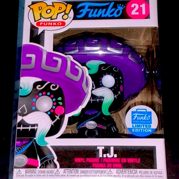 New Vaulted Soldout 2020 Excl Spastik Plastik T.J. Funko Pop $179 Value